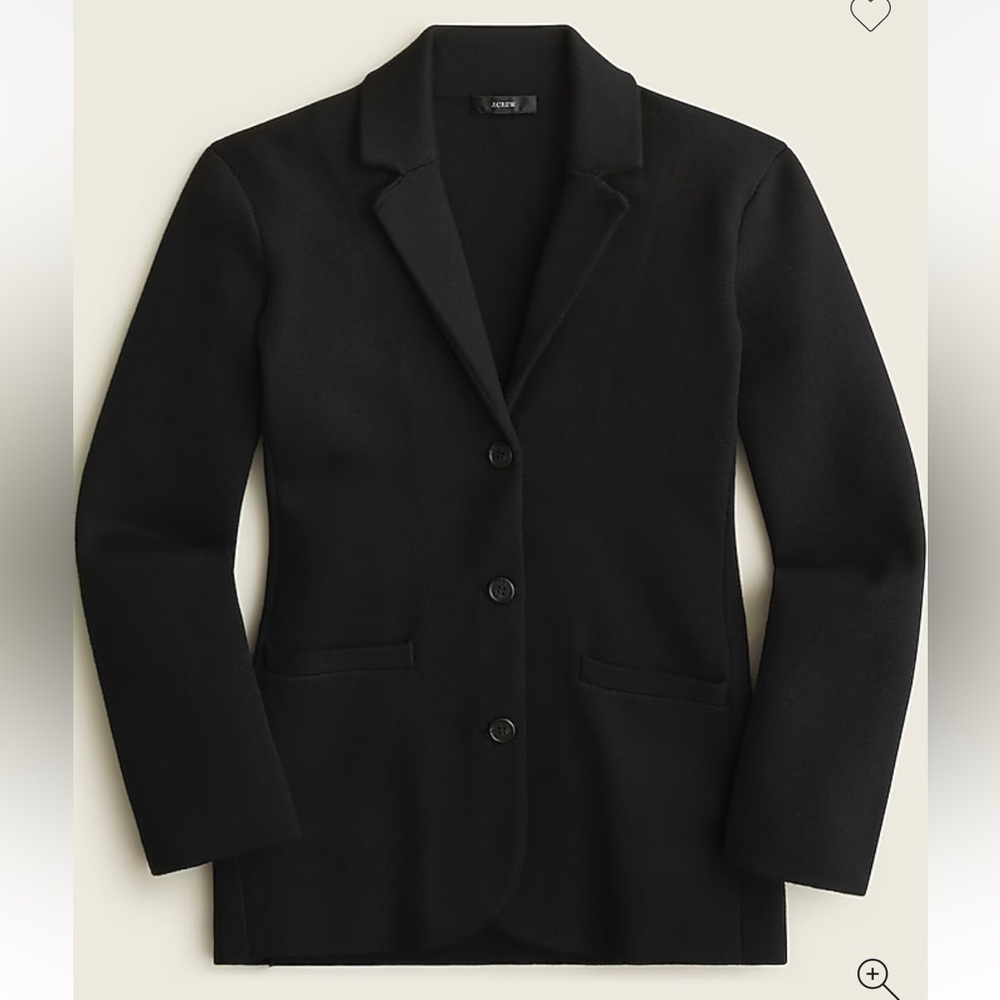 J Crew Cinched-waist sweater-blazer - Picture 3 of 8